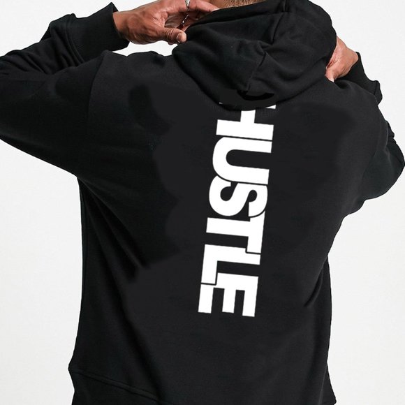Hustle Men's Hoodie - Picture 1 of 2